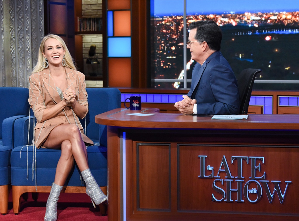 Carrie Underwood, The Late Show, Stephen Colbert