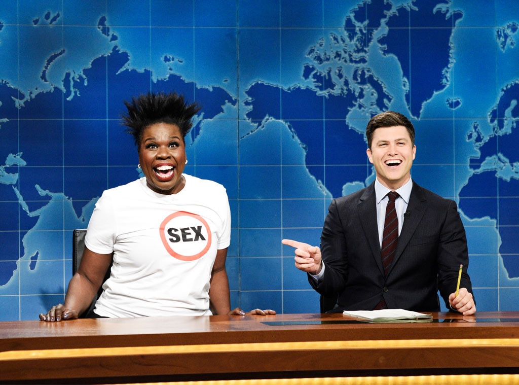 Leslie Jones, Colin Jost 