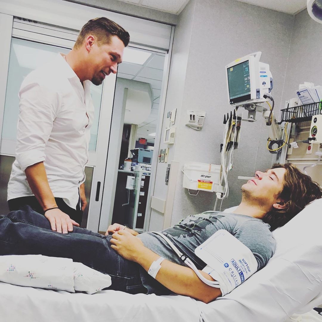 Zac Hanson, Hospital, Instagram