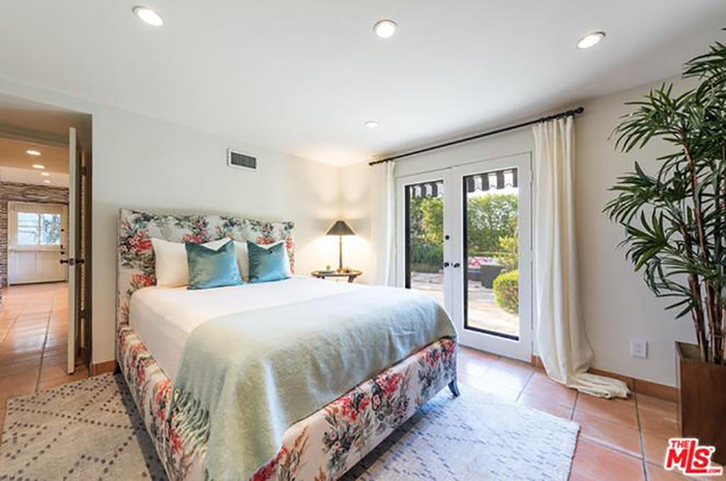 The Guest Bedroom From Inside Bebe Rexhas Hidden Hills Home E News