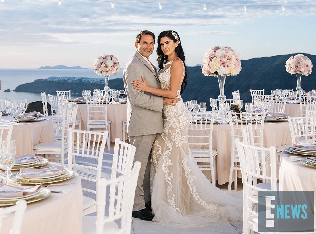 A Floral Mood from Paul Nassif and Brittany Pattakos' Wedding Reception ...