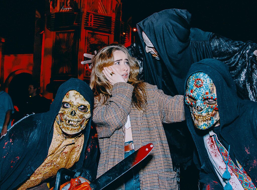 Sabrina Carpenter from Stars Celebrate Halloween 2019 E! News
