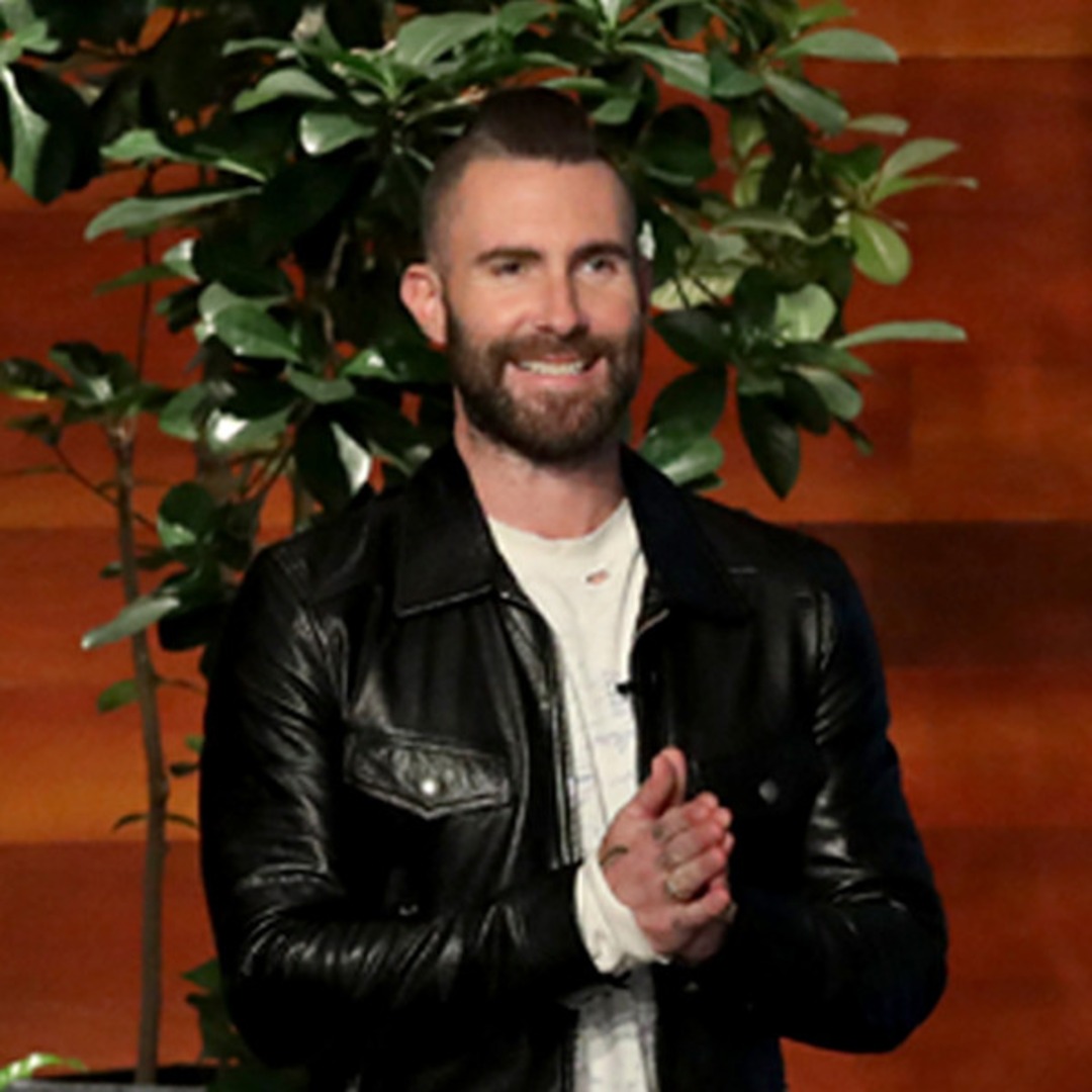 Adam Levine and His Daughters Sport Matching Tie-Dye Dresses in Rare Family Photo - E! NEWS