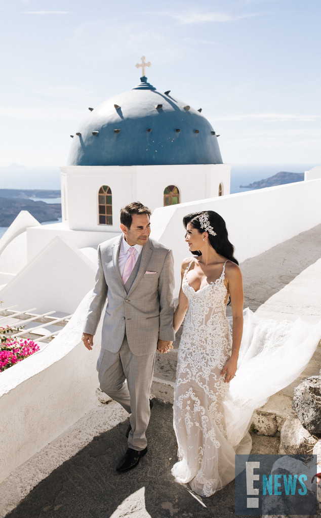 Dr. Paul Nassif Marries Brittany Pattakos in Greece: Photos