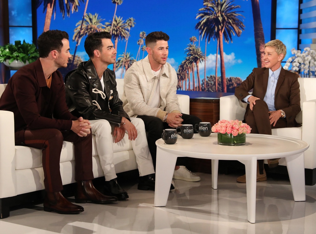 Jonas Brothers, Nick Jonas, Joe Jonas, Kevin Jonas, Jonas Brothers, The Ellen DeGeneres Show