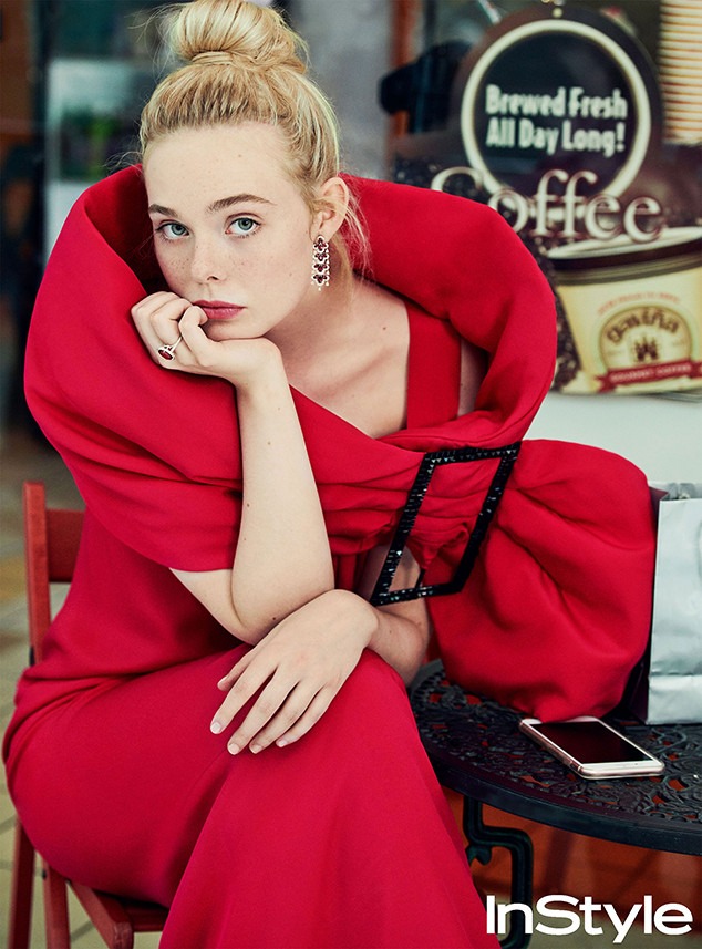 Elle Fanning, InStyl