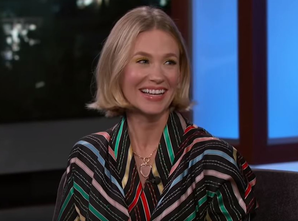 January Jones, Jimmy Kimmel Live 2020