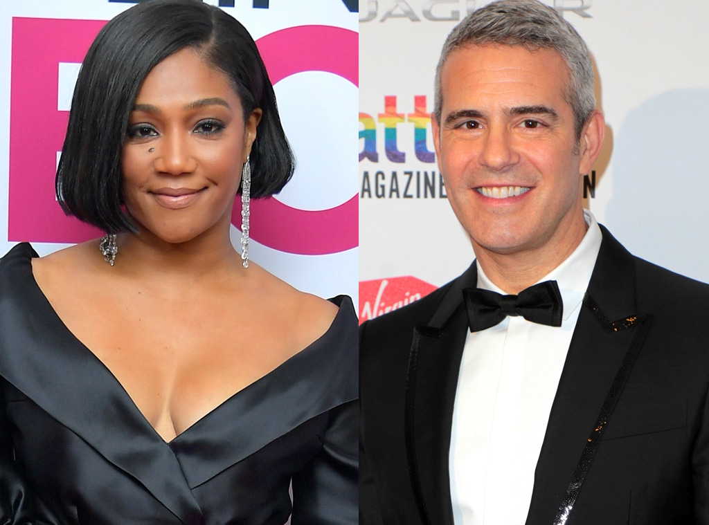 Tiffany Haddish, Andy Cohen