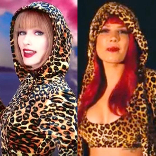 shania leopard outfit