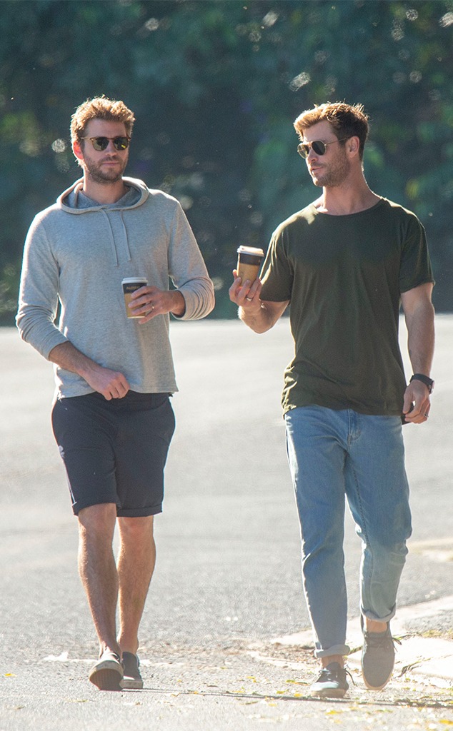 Chris Hemsworth, Liam Hemsworth, May 2019