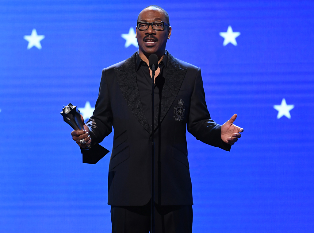 Eddie Murphy Feels Like the ''Luckiest Person'' After Accepting the