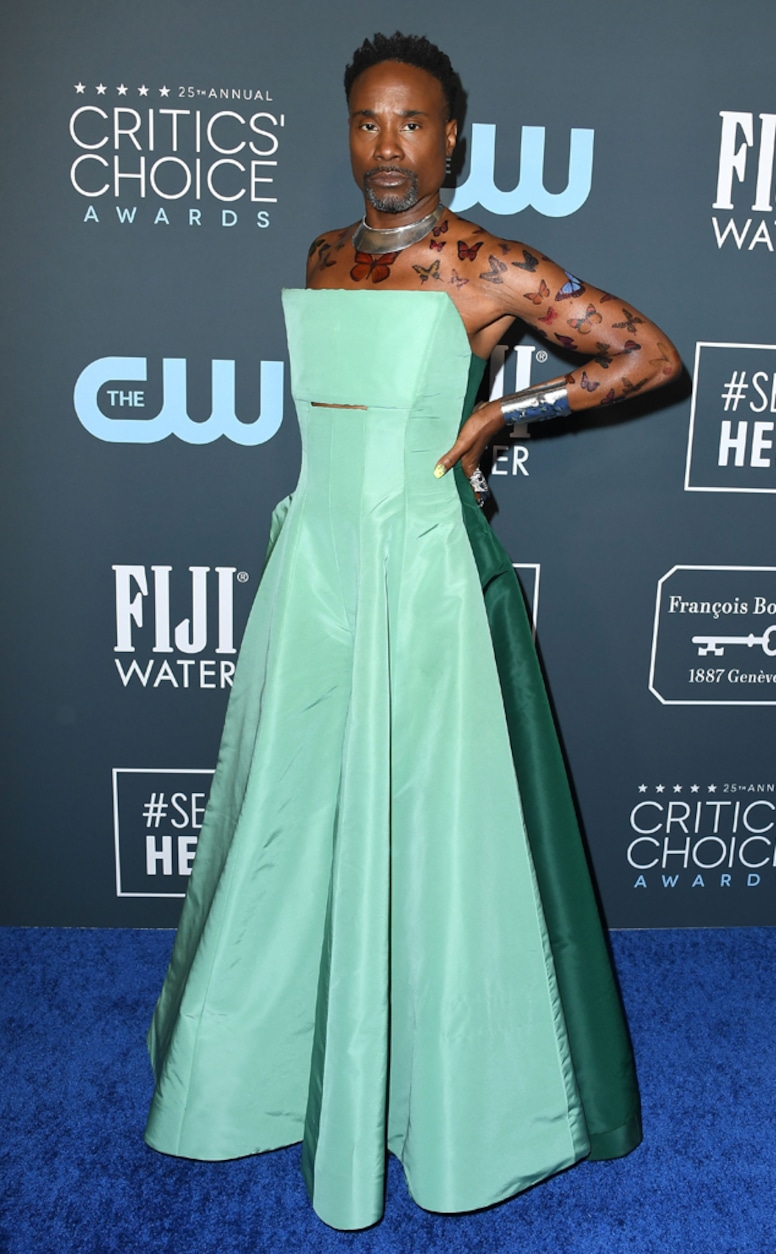 Stars Stun in Mint Green at the 2020 Critics' Choice Awards Stars Stun in Mint Green at the 2020 Critics' Choice Awards