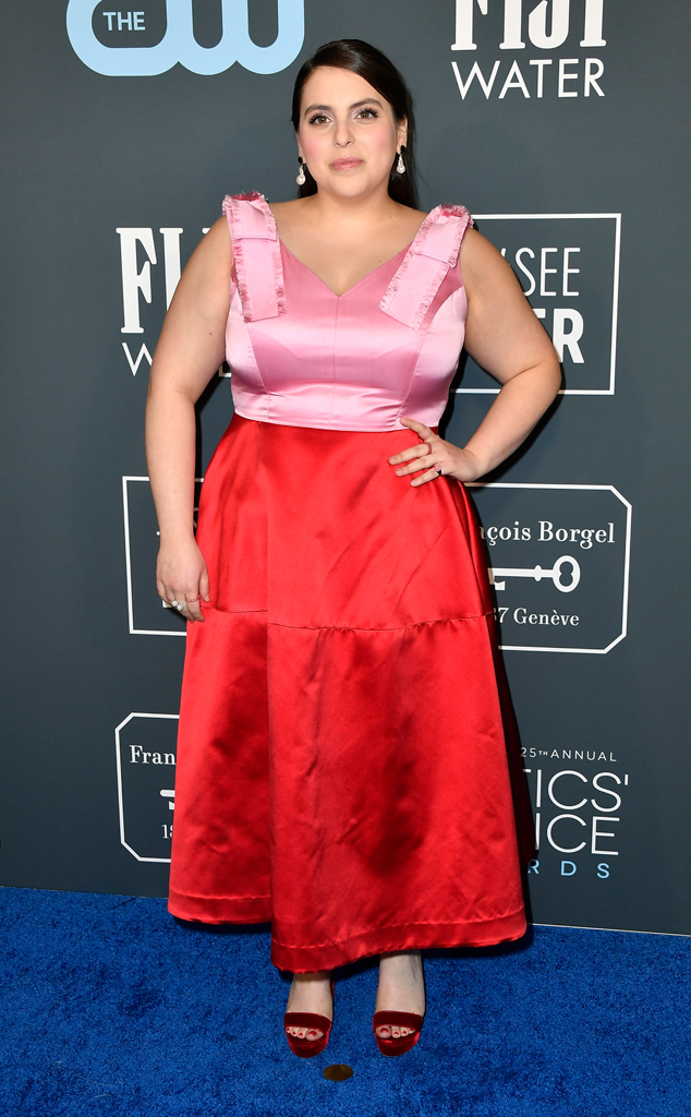 Beanie Feldstein from Critics' Choice Awards 2020 Red Carpet Fashion