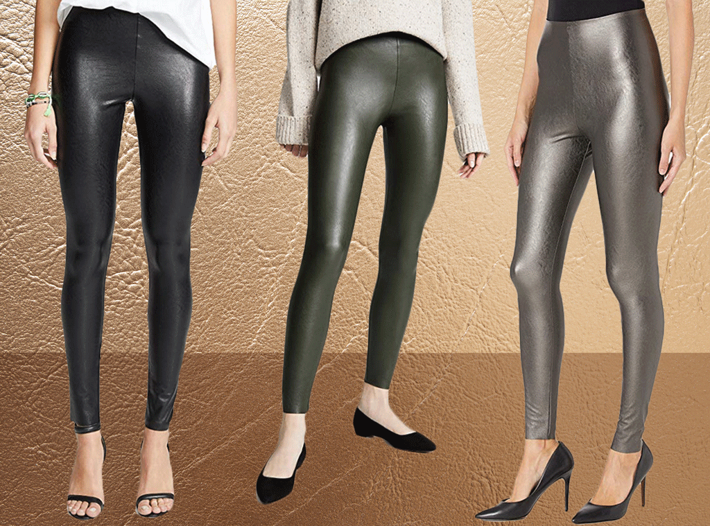 WOMEN'S COMMANDO FAUX LEATHER LEGGINGS WITH PERFECT CONTROL IN