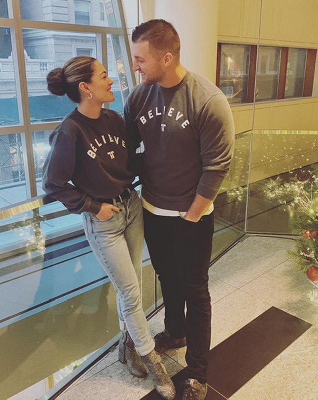 Tim Tebow, Demi-Leigh Nel-Peters