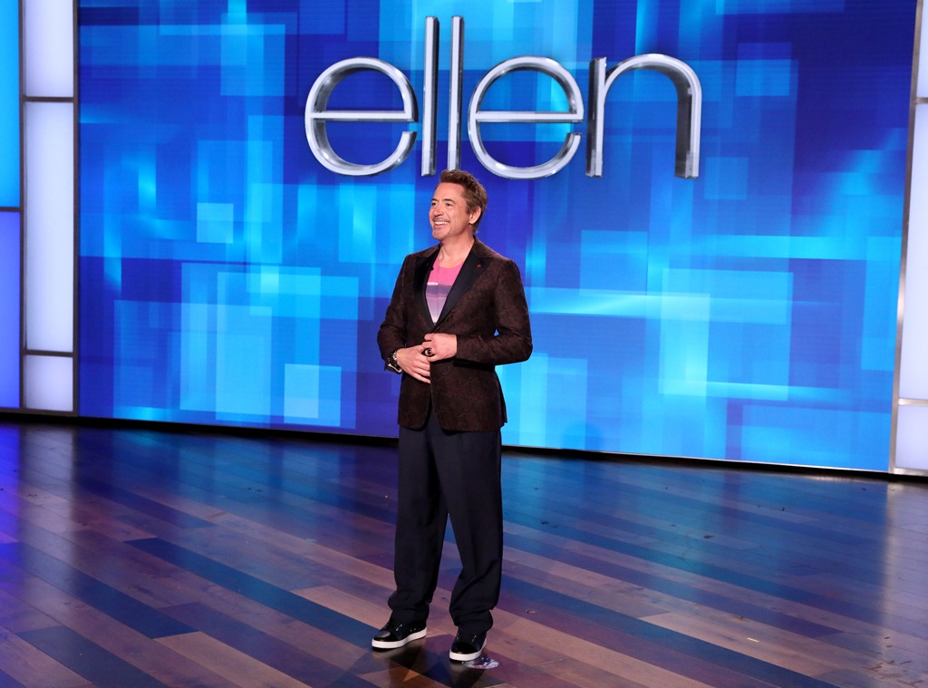 Robert Downey Jr., The Ellen DeGeneres Show