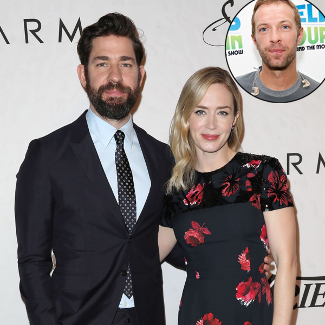 John Krasinski Responds After He And Emily Blunt Snub Chris Martin E Online Au