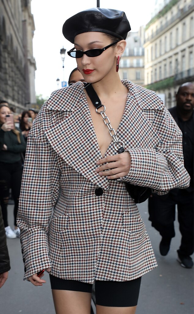Bella Hadid, beret