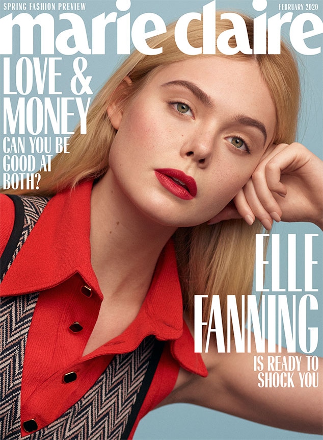 Elle Fanning, Marie Claire, February 2020