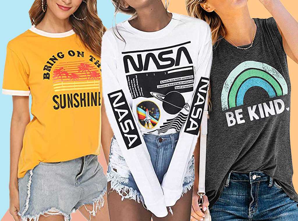 Women's Graphic Tees & Printed T-Shirts