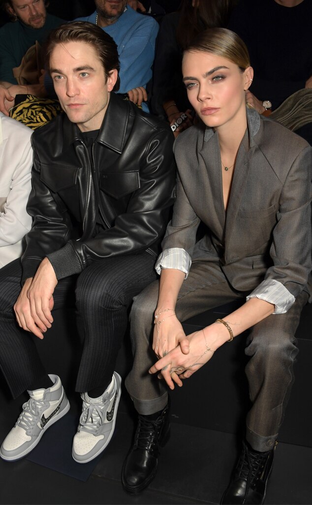 Robert Pattinson & Cara Delevingne from See Every Celebrity at Fashion