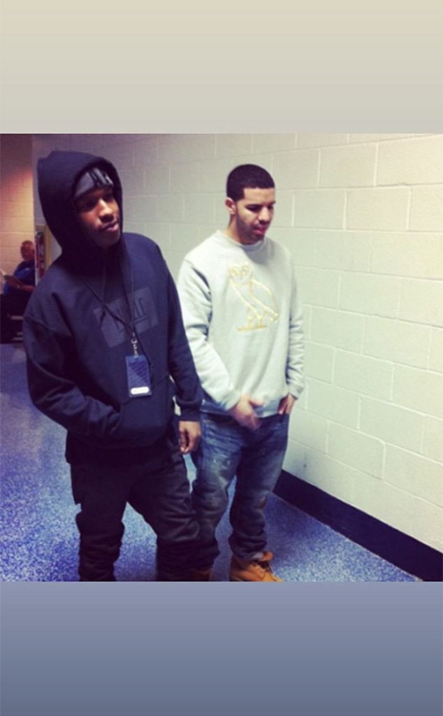 rihanna and asap rocky walking together