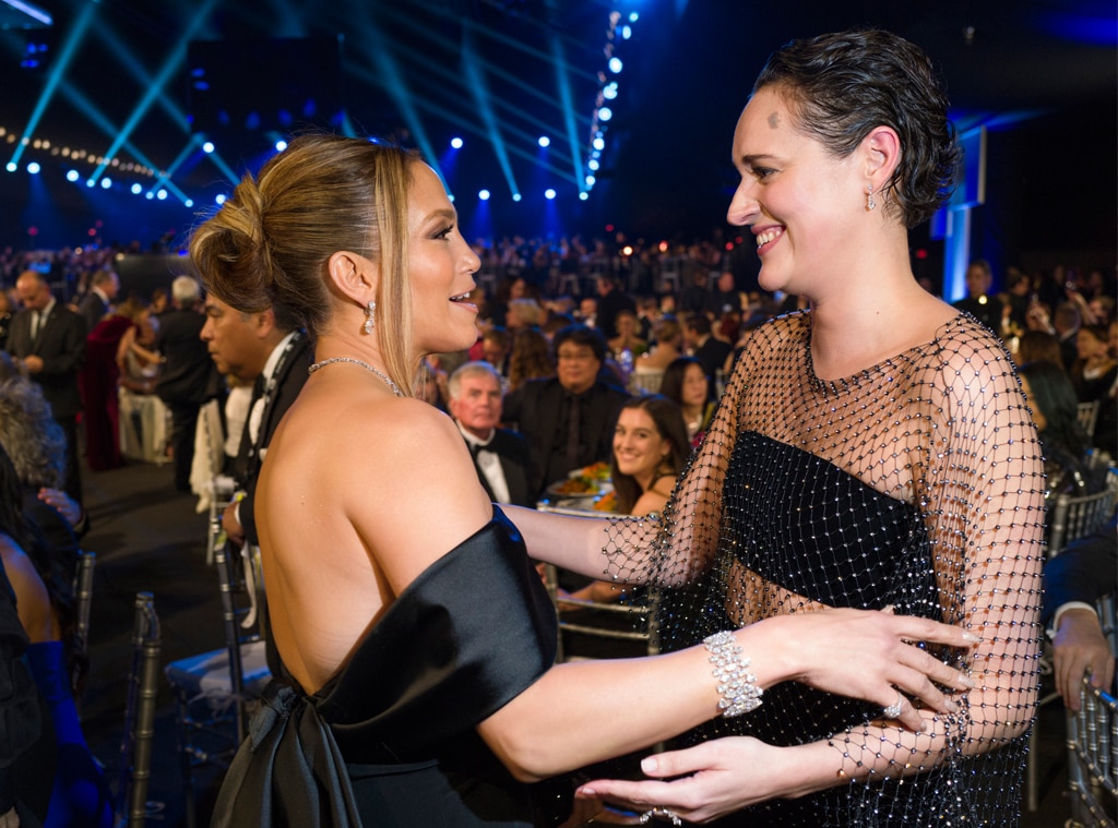 Best Celeb Encounter: Jennifer Lopez & Phoebe Waller-Bridge from 2020