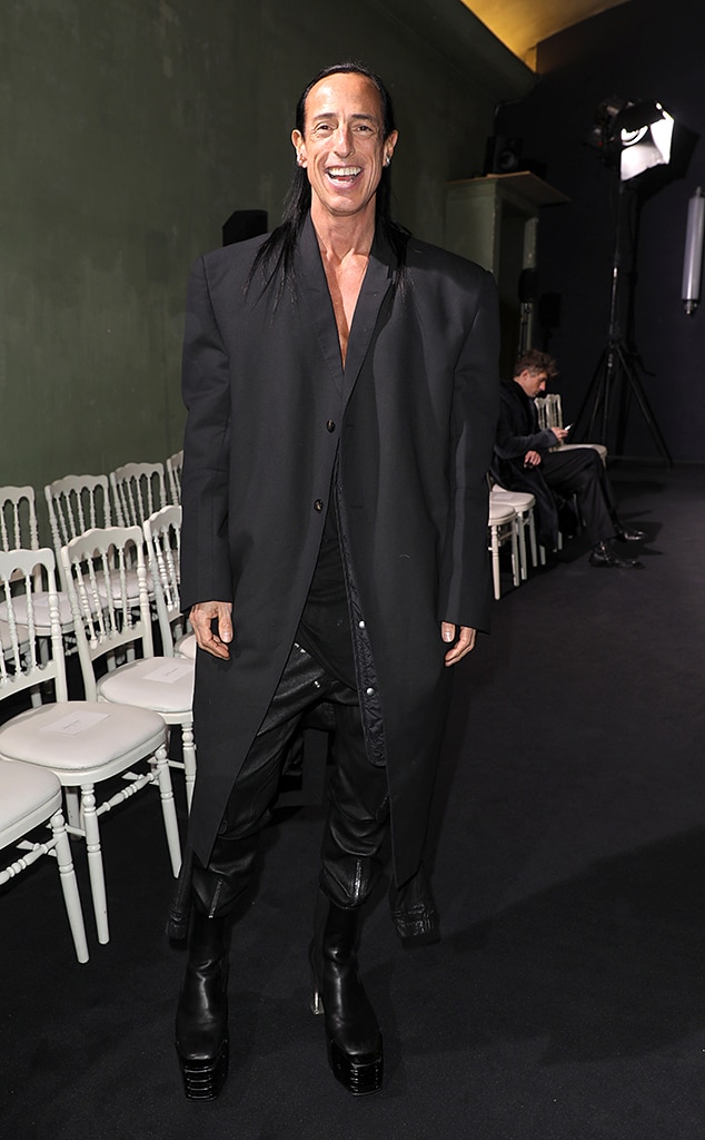 Rick Owens from See Every Celebrity at Fashion Week: Fall 2020 | E! News