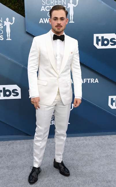 Dacre Montgomery, 2020 Screen Actors Guild Awards, SAG Awards, Red Carpet Fashions