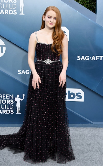 Sadie Sink, 2020 Screen Actors Guild Awards, SAG Awards, Red Carpet Fashions
