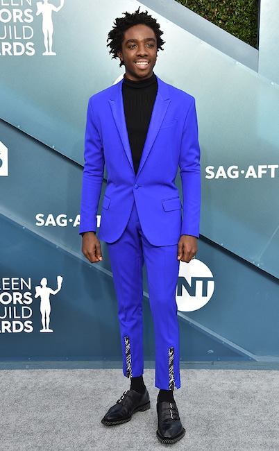 Caleb McLaughlin, 2020 Screen Actors Guild Awards, SAG Awards, Red Carpet Fashions