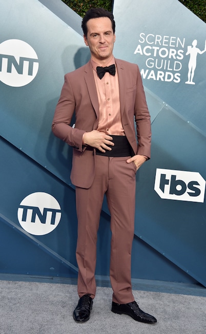 Andrew Scott, 2020 Screen Actors Guild Awards, SAG Awards, Red Carpet Fashions