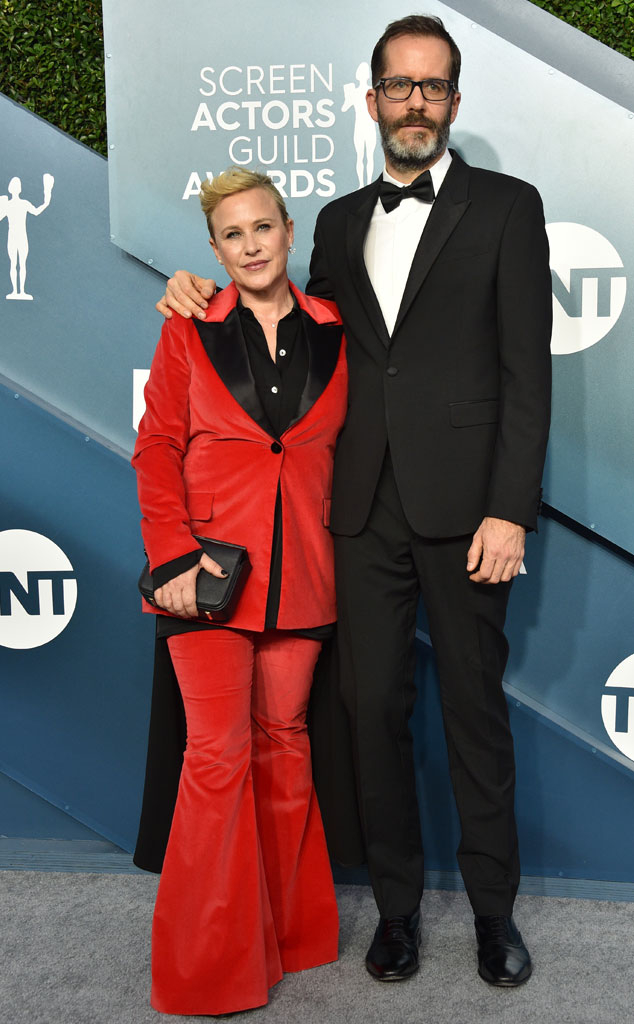 Patricia Arquette & Eric White from 2020 SAG Awards: Red Carpet Couples