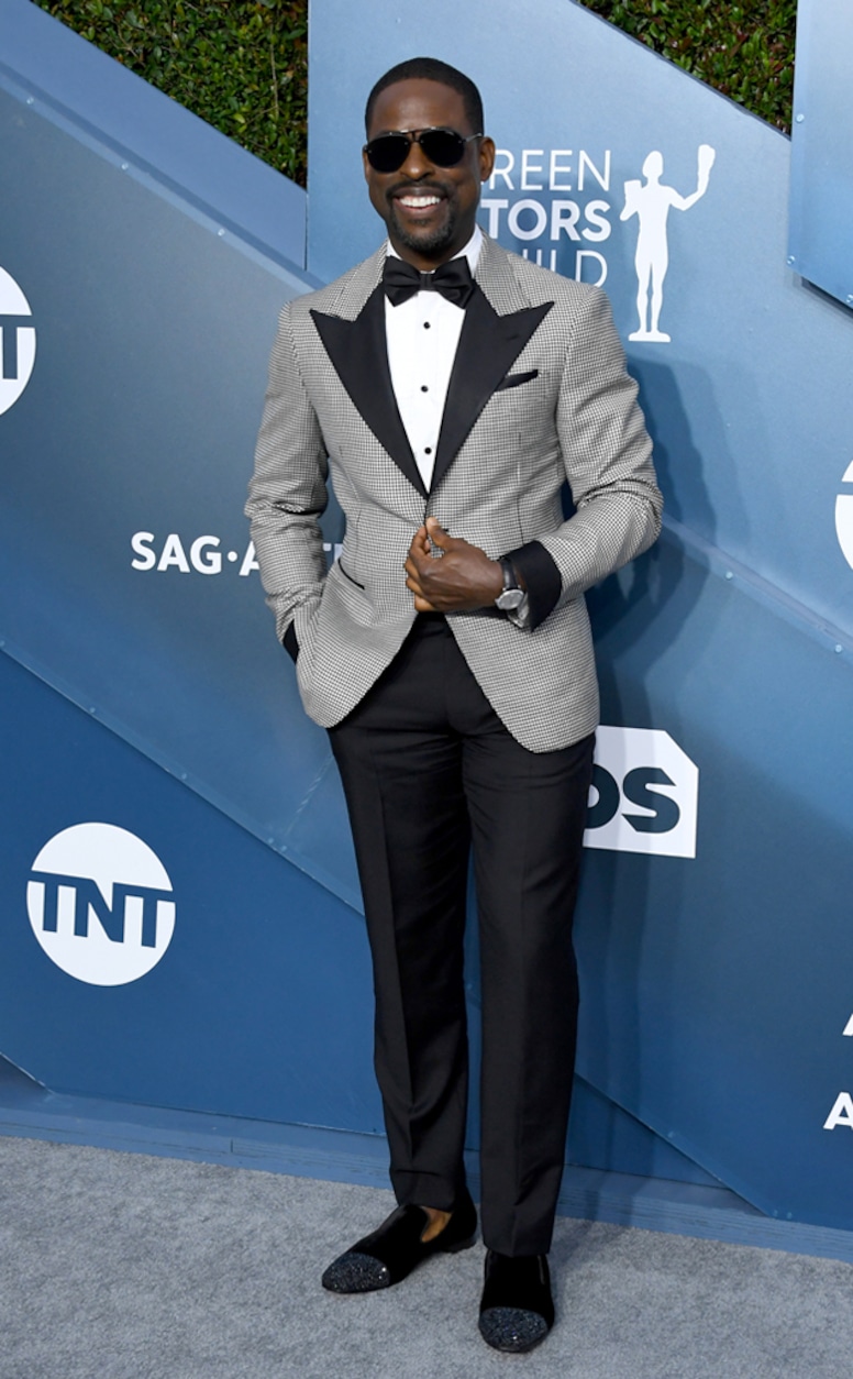 Sterling K. Brown, 2020 Screen Actors Guild Awards, SAG Awards, Red Carpet Fashions