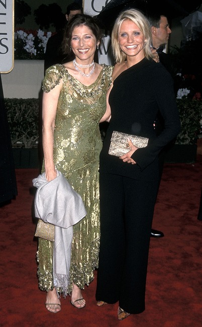 Catherine Keener, Cameron Diaz, 2000 Golden Globe Awards