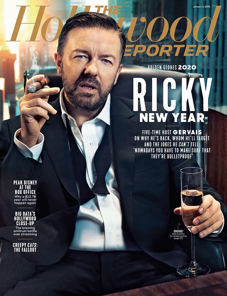 Ricky Gervais, The Hollywood Reporter, January 2020
