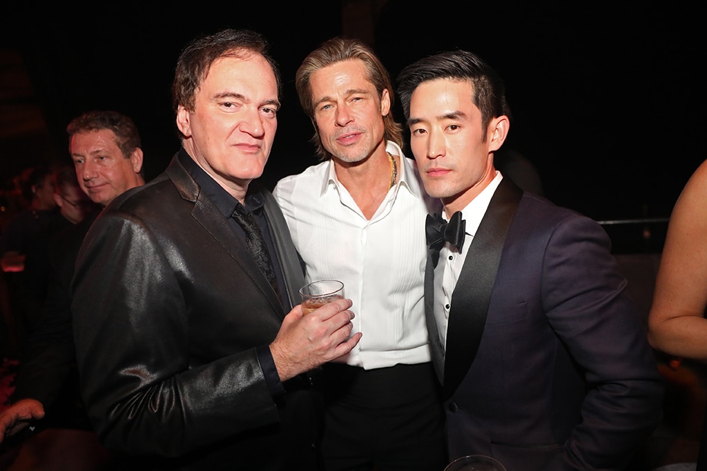 Quentin Tarantino, Brad Pitt & Mike Moh from 2020 SAG ...