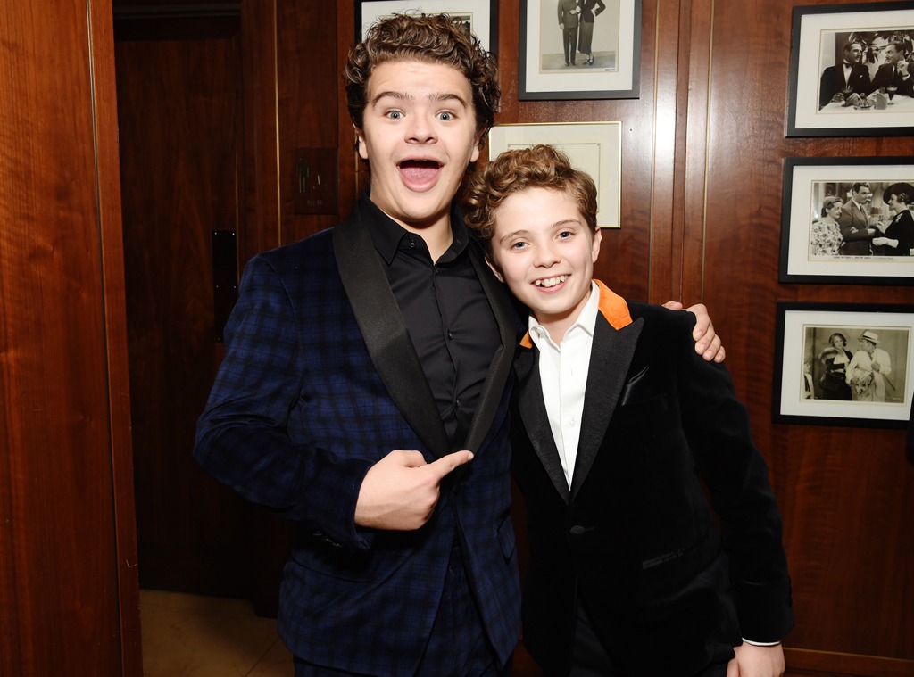 Gaten Matarazzo, Roman Griffin Davis, 2020 Netflix SAG After Party