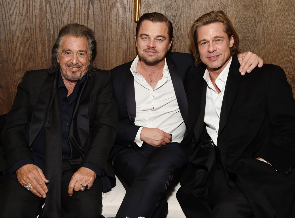 Al Pacino, Leonardo DiCaprio, Brad Pitt, 2020 Netflix SAG After Party