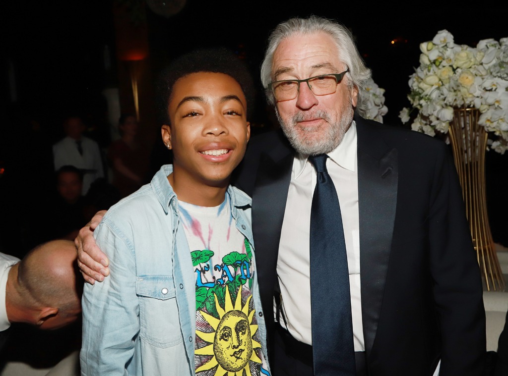 Asante Blackk, Robert De Niro, 2020 Netflix SAG After Party