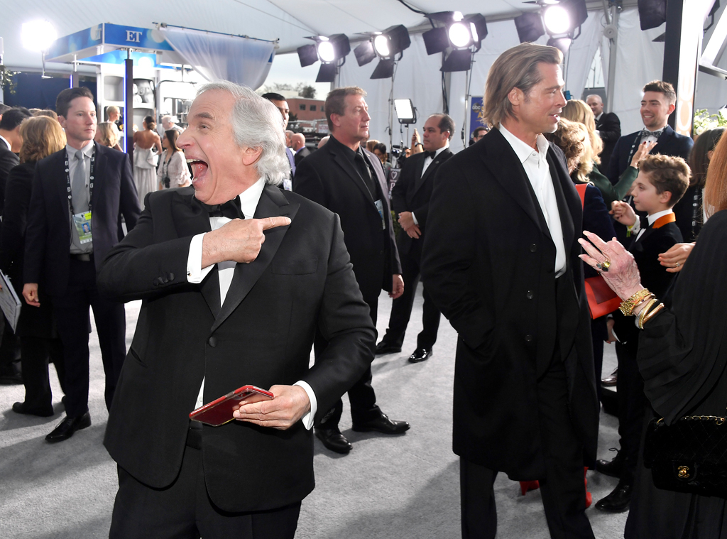 Henry Winkler, Brad Pitt 