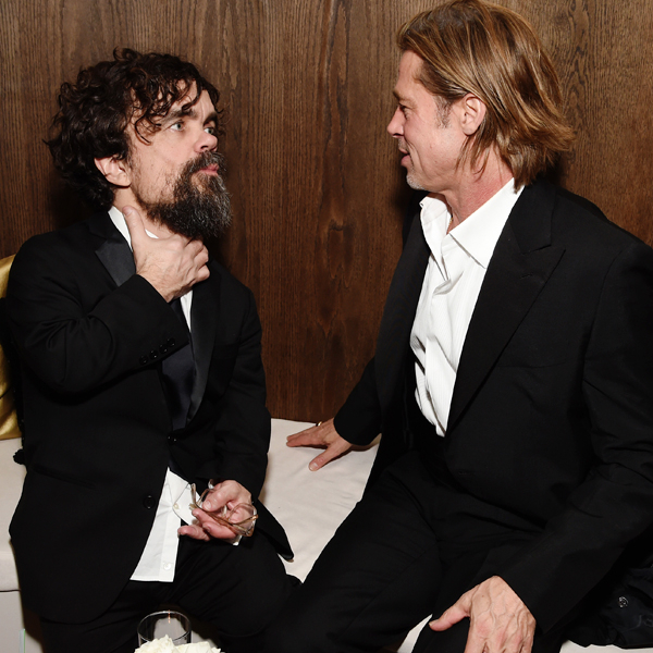 Peter Dinklage, Brad Pitt, 2020 Netflix SAG After Party