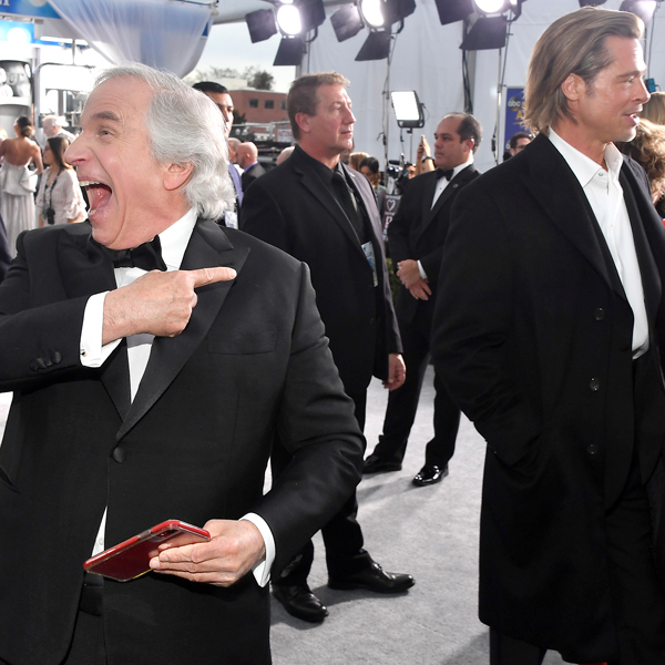 Henry Winkler, Brad Pitt 