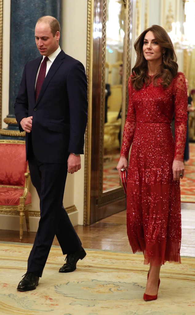 Kate Middleton Dazzles in Red at a Royal Event With Prince William Kate Middleton Dazzles in Red at a Royal Event With Prince William