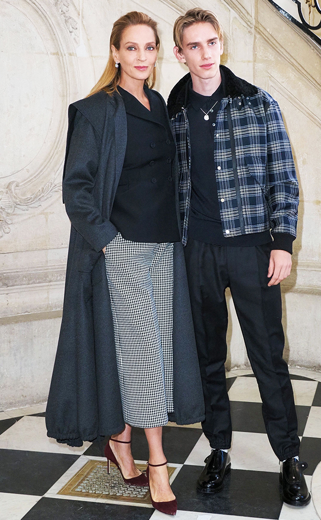 Uma Thurman & Levon Thurman-Hawke from The Big Picture: Today's Hot ...