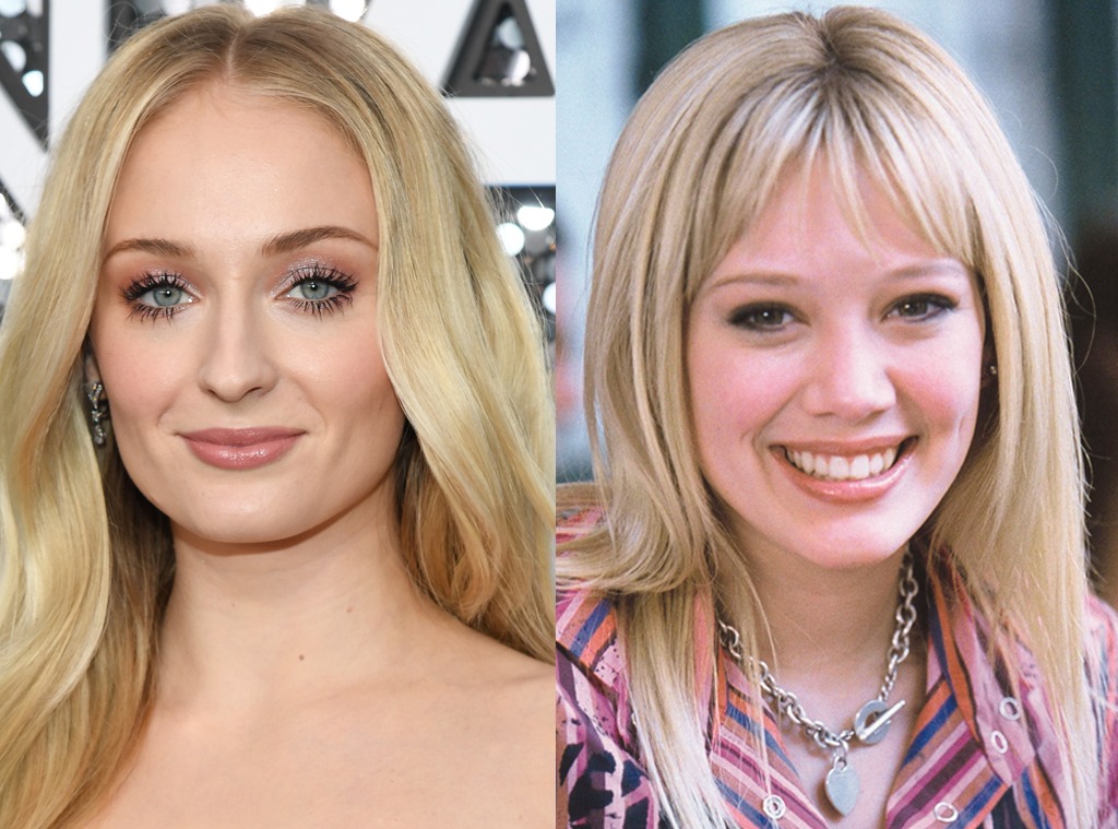 Sophie Turner, Hilary Duff,  Lizzie McGuire