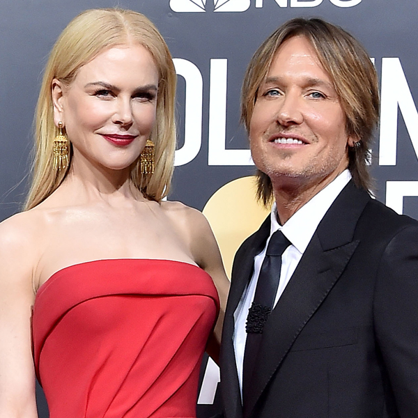 Nicole Kidman Enjoys Rare Family Moment With Keith Urban and Daughters at 2021 Golden Globes - E! NEWS