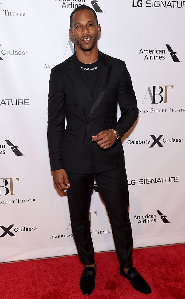 All Black from Victor Cruz's Best Looks | E! News