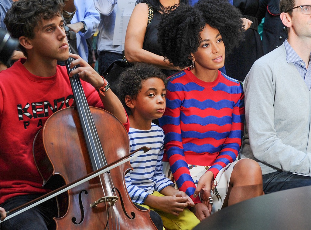 Solange, Daniel Julez J. Smith, 2012, Celeb Kids Front Row, Fashion Week