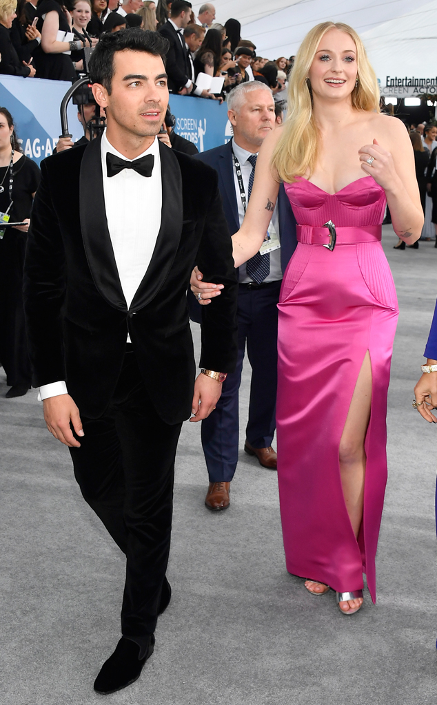 Joe Jonas, Sophie Turner, 2020 Screen Actors Guild Awards, SAG Awards